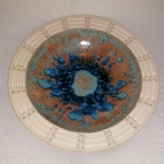  Kristálymázas kínáló tál