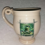  Egyedi matricás csésze