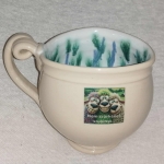  Egyedi matricás csésze